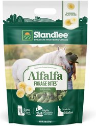 Standlee Forage Bites Alfalfa Banana Horse Treats, 5-lb bag