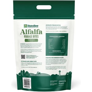 Standlee Forage Bites Alfalfa Banana Horse Treats, 5-lb bag