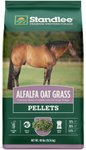 Standlee Premium Western Forage Alfalfa Oat Grass Hay Pellets Horse Feed, 40-lb bag