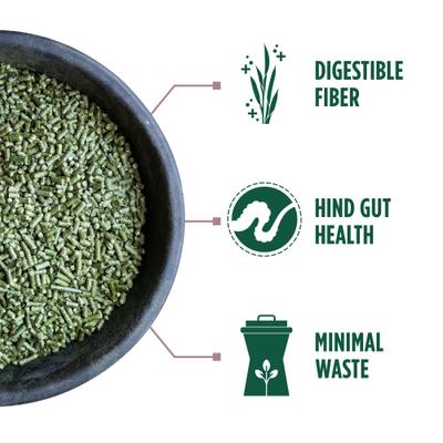 Show full view: Standlee Premium Western Forage Alfalfa Oat Grass Hay Pellets Horse Feed, 40-lb bag slide 4 of 10