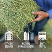Show in main carousel: Standlee Premium Western Forage Organic Alfalfa Grab & Go Compressed Hay Bale Horse Feed, 50-lb bag slide 2 of 10