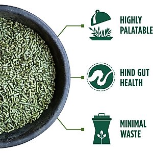 Standlee Premium Western Forage Organic Alfalfa Hay Pellets Horse & Goat Feed, 40-lb bag