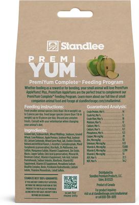 Show full view: Standlee PremiYum AppleYums Apple Small Animal Treats, 8-oz box slide 2 of 8