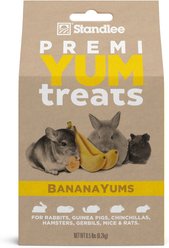 Standlee PremiYum BananaYums Banana Small Animal Treats, 8-oz box
