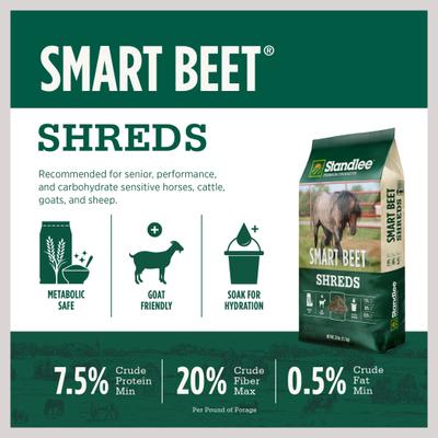 Show full view: Standlee Smart Beet Shreds Horse Feed, 25-lb bag slide 7 of 9