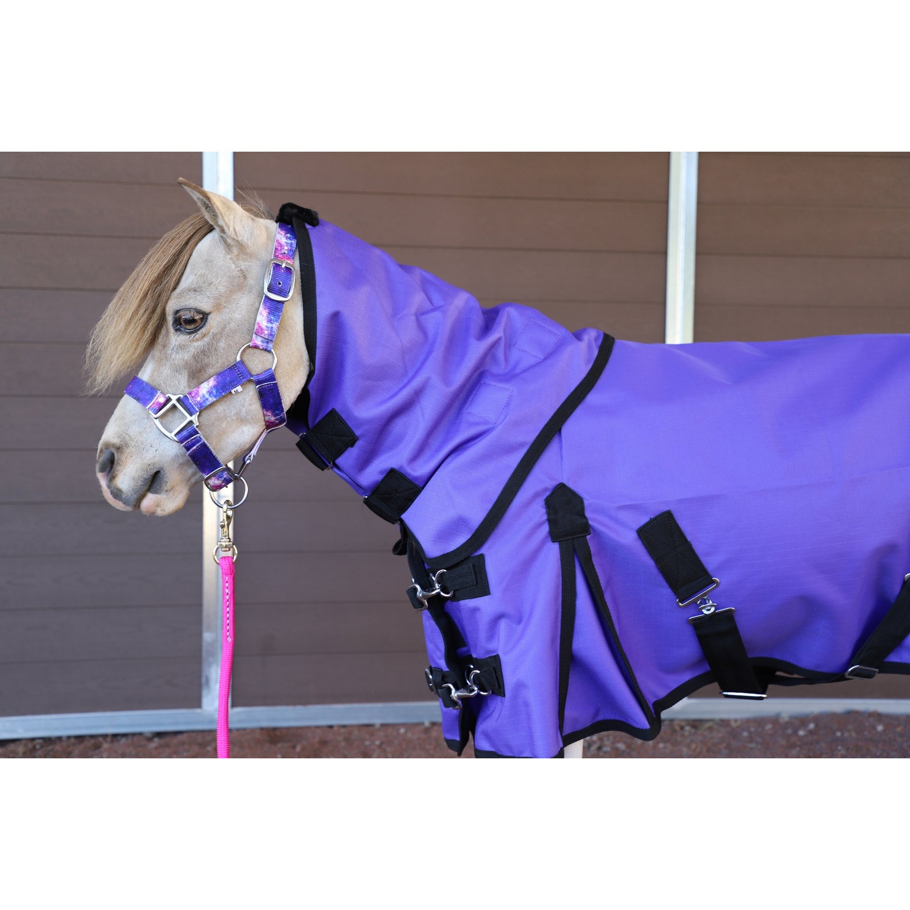 Star Point Horsemanship 1200 D RipStop Waterproof Horse Sheet, Purple, 48 to 50-in