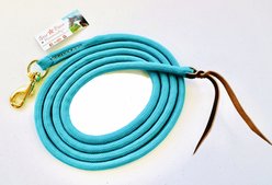 Star Point Horsemanship Mini-Pony 14-ft Horse Longe Line, Teal