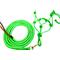 Show in main carousel: Star Point Horsemanship Mini-Pony-Livestock 4 Knot Rope Halter & 8-ft Lead Set, Lime Green, Large slide 1 of 5