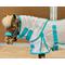 Show in main carousel: Star Point Horsemanship Miniature Horse-Pony Hooded Bellyband UV Fly Sheet, Teal, 52 to 54-in slide 2 of 4