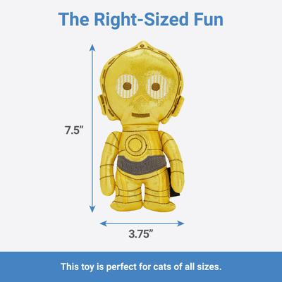 Show full view: STAR WARS Branded Pack - STAR WARS Galactic Empire Ships Plush Cat Toy with Catnip, 3 count + 3 other items slide 7 of 9