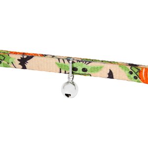 STAR WARS by Chewy The Mandalorian The Child Pumpkin Cat Collar, 8 to 12-in neck, 3/8-in wide