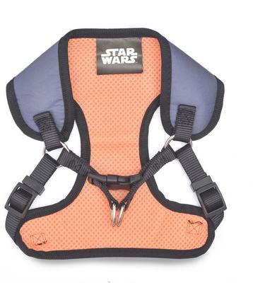 Show full view: Star Wars by Fetch for Cool Pets Mandalorian The Child Dog Harness, Black, Large slide 1 of 6