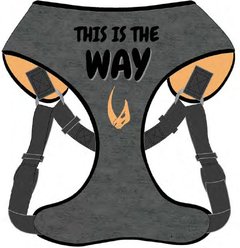 Star Wars by Fetch for Cool Pets Mandalorian The Child Dog Harness, Black, Medium