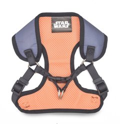 Star Wars by Fetch for Cool Pets Mandalorian The Child Dog Harness, Black, Small