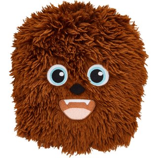 STAR WARS CHEWBACCA Round Plush Squeaky Dog Toy slide 1 of 1