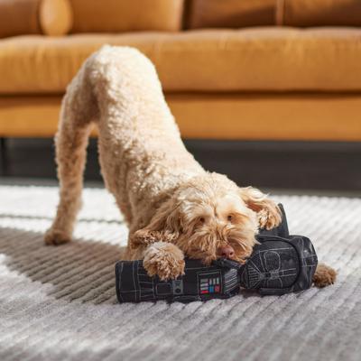 Show full view: STAR WARS DARTH VADER Bottle Plush Squeaky Dog Toy slide 3 of 4