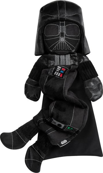 STAR WARS DARTH VADER Round Plush Squeaky Dog Toy