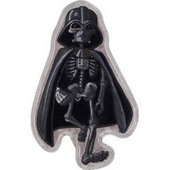 STAR WARS Halloween DARTH VADER Stuffing-Free Flat Plush Squeaky Dog Toy, Medium/Large