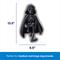 Show in main carousel: STAR WARS Halloween DARTH VADER Stuffing-Free Flat Plush Squeaky Dog Toy, Medium/Large slide 3 of 8