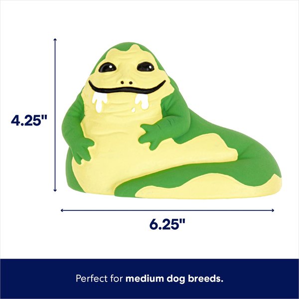STAR WARS JABBA THE HUTT Latex Squeaky Dog Toy