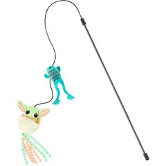 STAR WARS THE MANDALORIAN GROGU Teaser Wand Cat Toy with Catnip