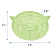 Show in main carousel: STAR WARS THE MANDALORIAN THE CHILD Silicone Dog & Cat Treat Yummy Mat, Green slide 2 of 6
