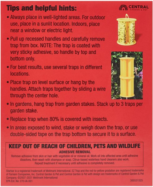 Show full view: Starbar EZ Trap Fly Trap, 2 count slide 2 of 4