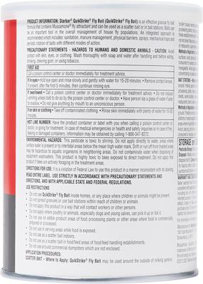 Show full view: Starbar Quikstrike Fly Scatter Bait, 1-lb can slide 2 of 6