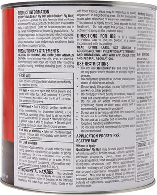 Show full view: Starbar Quikstrike Fly Scatter Bait, 5-lb can slide 2 of 6