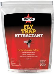 Starbar Reusable Outdoor Attractant Refills Livestock Fly Insect Control, 8 count