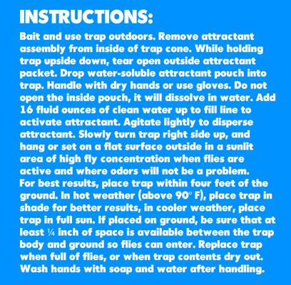 Show full view: Starbar Trap 'N Toss Fly Trap, 1 count slide 3 of 6