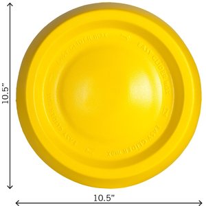 Starmark Easy Glide DuraFoam Flying Disc Dog Toy, Color Varies, 11-in