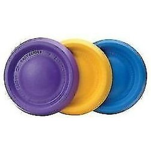 Starmark Easy Glide DuraFoam Flying Disc Dog Toy, Color Varies, 11-in