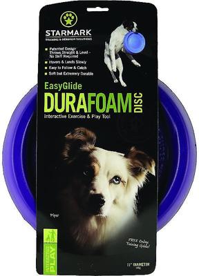 Show full view: Starmark Easy Glide DuraFoam Flying Disc Dog Toy, Color Varies, 11-in slide 6 of 9