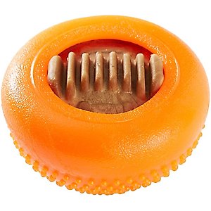 Starmark Everlasting Bento Ball with Dental Treat Tough Dog Chew Toy, Large