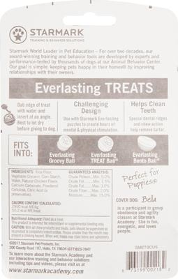 Show full view: Starmark Everlasting Chicken Flavored Dental Dog Treats, Small, 2 count slide 3 of 9