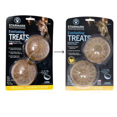 Show full view: Starmark Everlasting Chicken Flavored Dog Treats, Large, 2 count slide 3 of 10