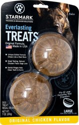 Starmark Everlasting Chicken Flavored Dog Treats, Large, 4 count bundle