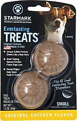 Starmark Everlasting Chicken Flavored Dog Treats, Small, 12 count bundle
