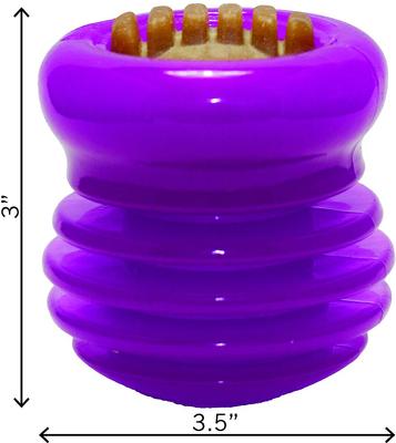 Show full view: Starmark Everlasting Groovy Ball Tough Dog Chew Toy, Medium slide 2 of 8