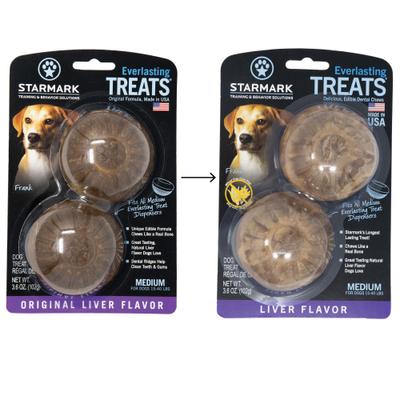 Show full view: Starmark Everlasting Liver Flavored Dental Dog Treats, Medium, 2 count slide 3 of 8