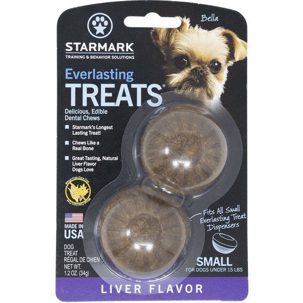 Starmark Everlasting Liver Flavored Small Dental Dog Treats