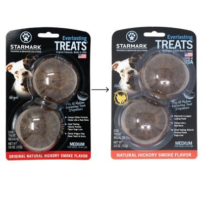 Show full view: Starmark Everlasting Natural Hickory Smoke Flavored Dental Dog Treats, Medium, 2 count slide 3 of 8