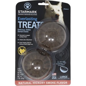Starmark Everlasting Treats Natural Hickory Smoke Flavor Dog Dental Chews Starmark Everlasting Treats Natural Hickory Smoke Flavor Dog Dental Chews