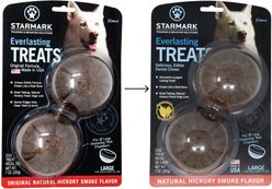 Starmark Everlasting Natural Hickory Smoke Flavored Large Dental Dog Treats, 2 count slide 2 of 9