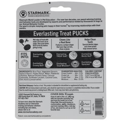 Show full view: Starmark Everlasting Puck Large Chicken Flavor Adult Dental Dog Chews, 5.8-oz bag slide 3 of 5
