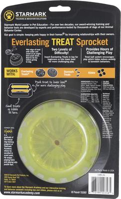 Show full view: Starmark Everlasting Sprocket Tough Treat Dispenser Dog Toy, Large slide 2 of 5