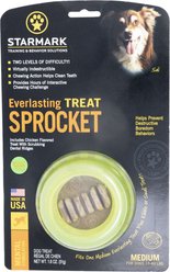 Starmark Everlasting Sprocket Tough Treat Dispenser Dog Toy, Medium