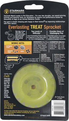 Show full view: Starmark Everlasting Sprocket Tough Treat Dispenser Dog Toy, Small slide 2 of 5