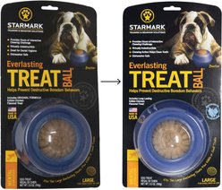 Starmark Everlasting Treat Ball Tough Dog Chew Toy, Large slide 2 of 8